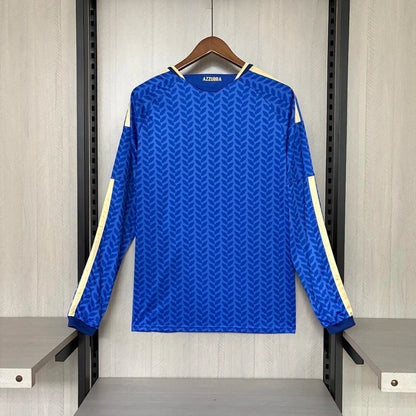 Camiseta Selección de Italia MANGA LARGA principal azul - Copa del Mundo 2026