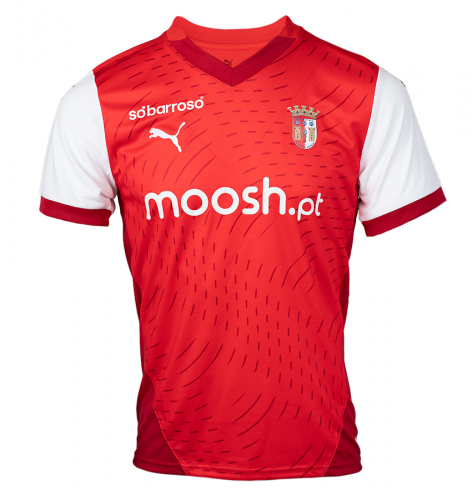 Camiseta Braga Roja home 2024/25