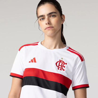 Camiseta FEMENINA Flamengo Blanca Away 2026/27