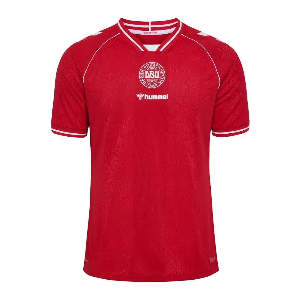 Camiseta Selección de Dinamarca principal roja - Copa del Mundo 2026