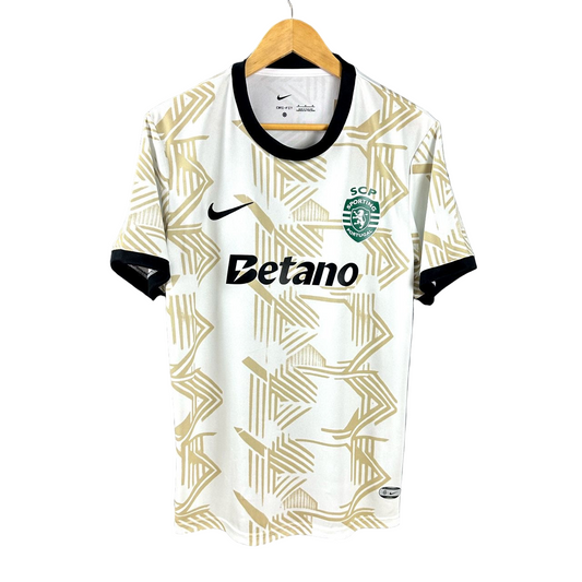 Camiseta concept blanca/dorada 2025/26 - EXCLUSIVA