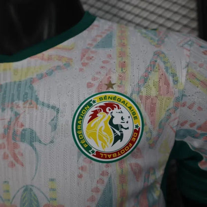 Camiseta Senegal principal copa del mundo 2026 blanca - PLAYER