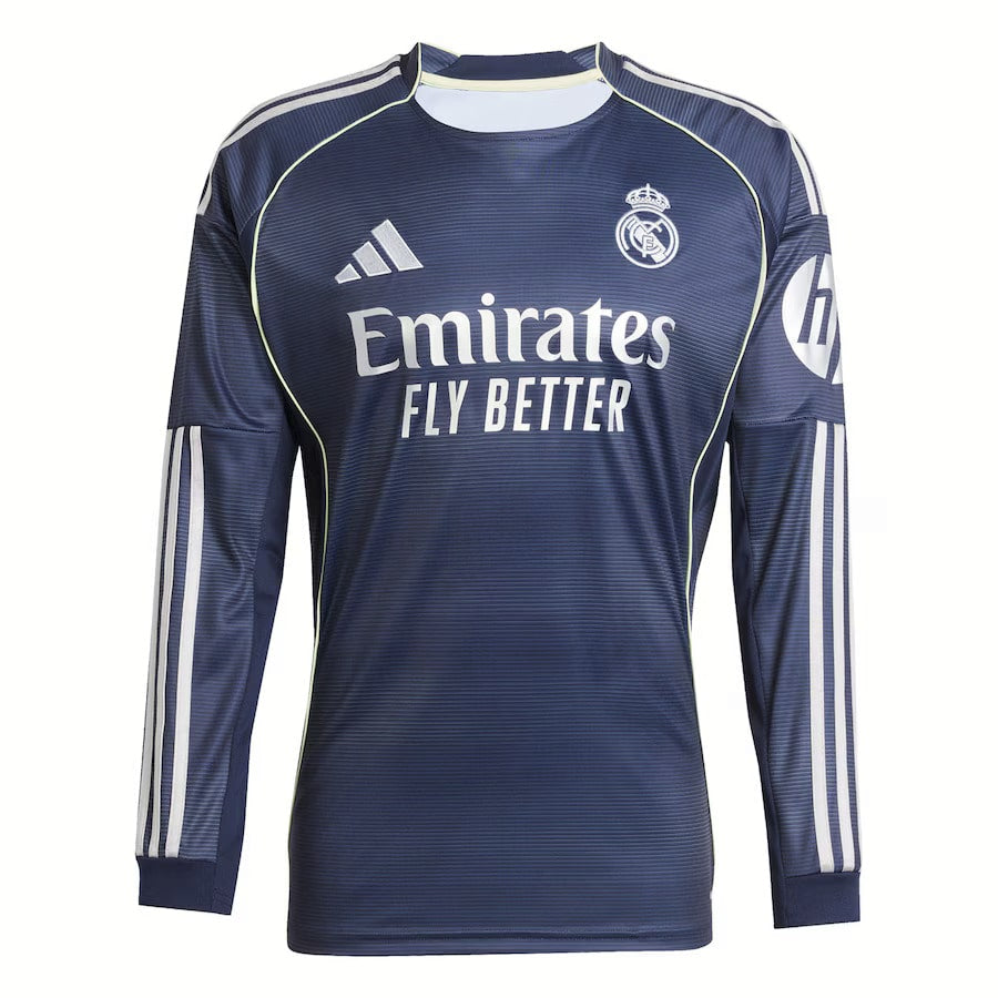 Camiseta Real Madrid alternativa gris 2025/26 - MANGA LARGA