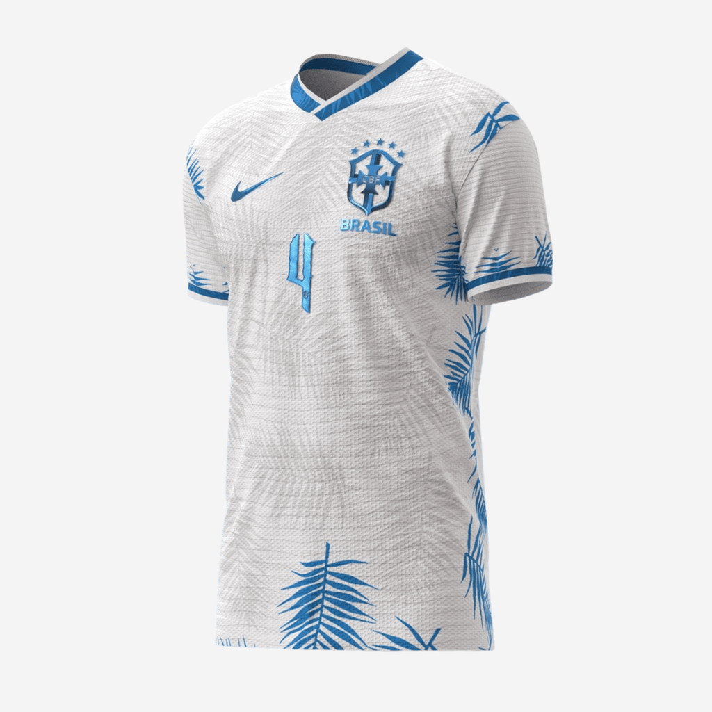Camiseta Selección Brasil 2022/22 Edición Limitada Blanca