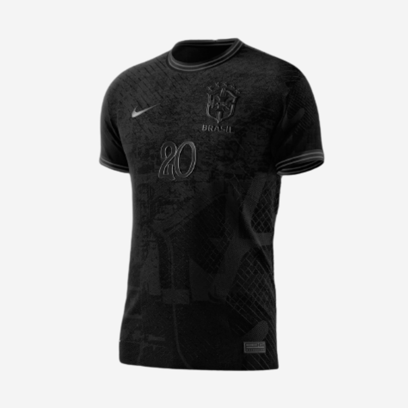 Camiseta Selección Brasil 2022/22 Edición Limitada All Black
