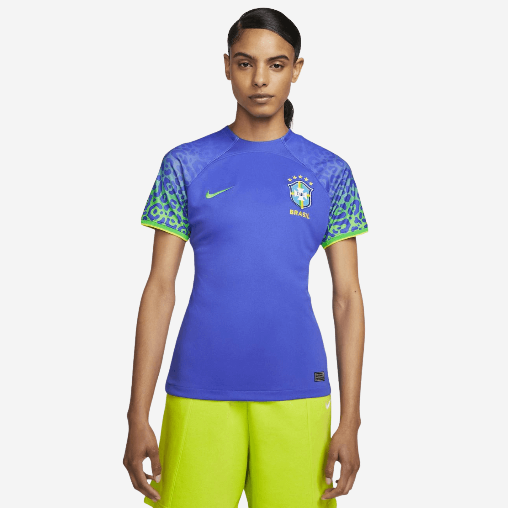 Camiseta Femenina Selección Brasil 2022/23 Visitante Aficionado PRO