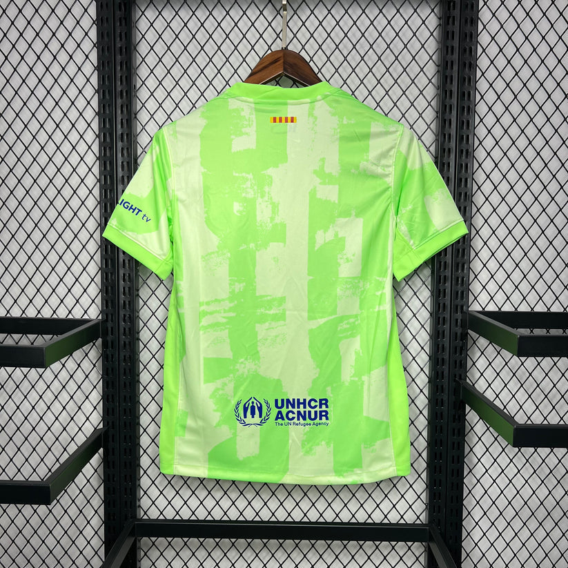 Camiseta Barcelona verde alternativo 2024/25