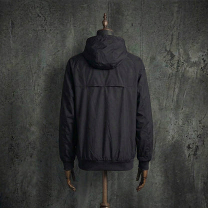 Chaqueta negro 2026/27 cortavientos cremallera completa
