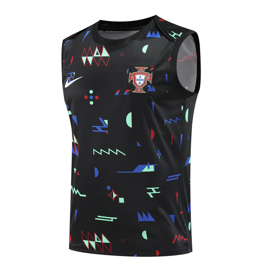 Camiseta Portugal pré jogo 2024/25 regata