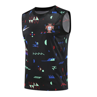 Camiseta Portugal pré jogo 2024/25 regata
