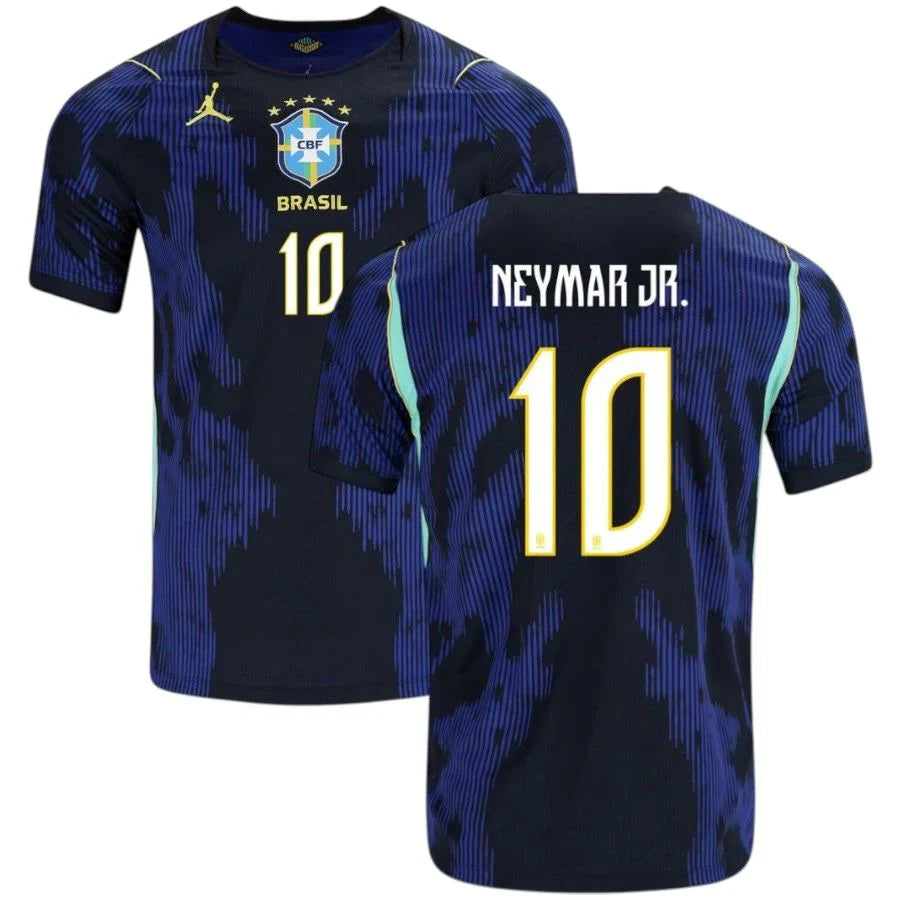 Camiseta Brasil alternativa NEYMAR JR 10 Copa del Mundo 2026 - azul