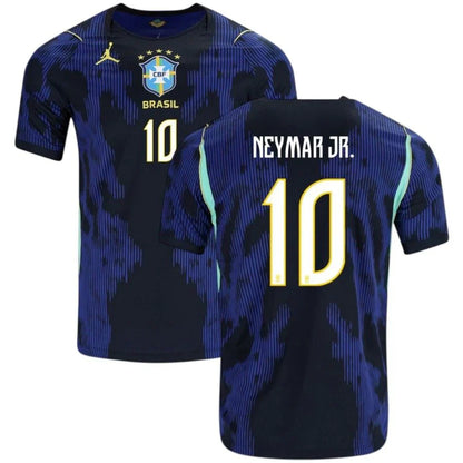 Camiseta Brasil alternativa NEYMAR JR 10 Copa del Mundo 2026 - azul