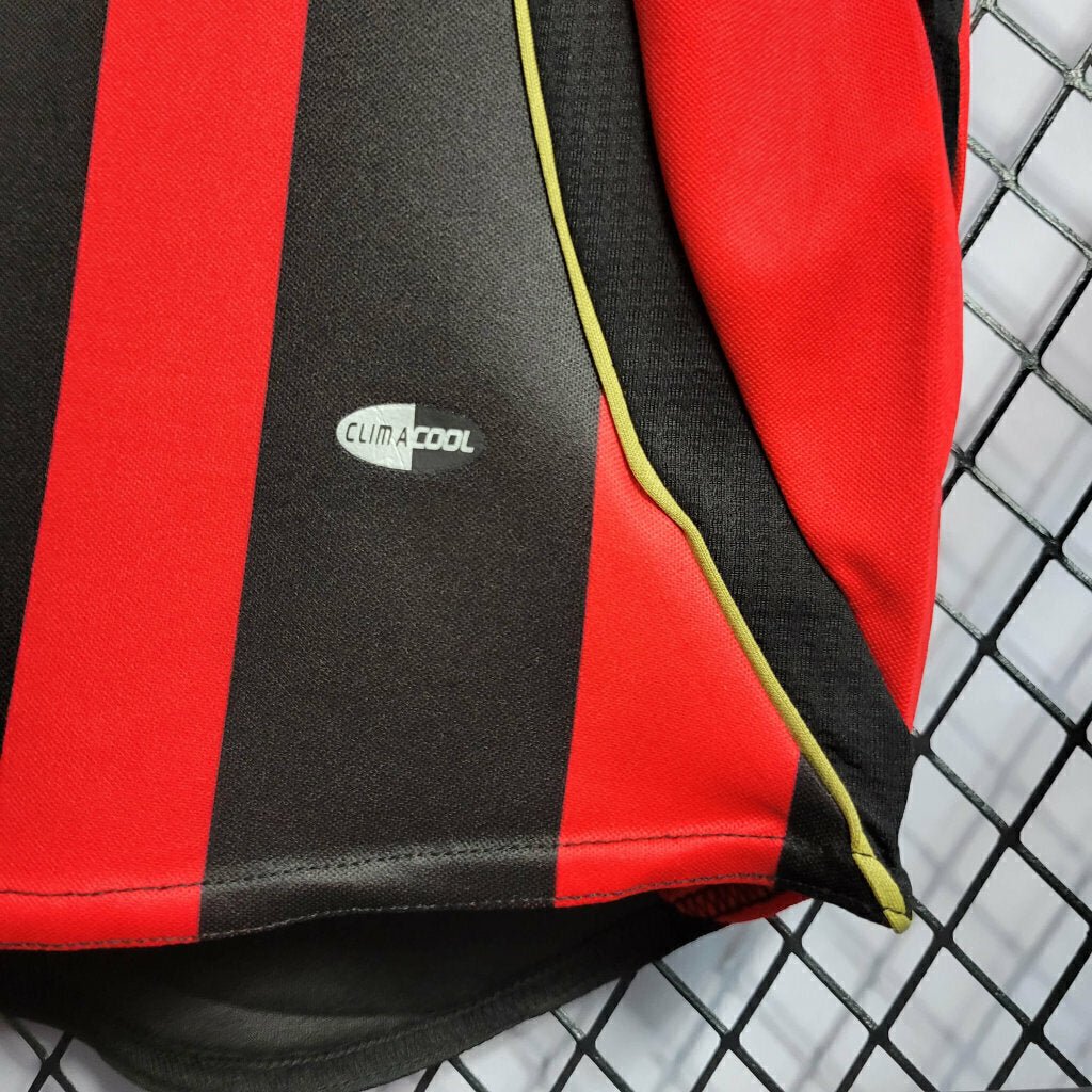 Camiseta AC Milan Retro 2006/07 - roja y negra