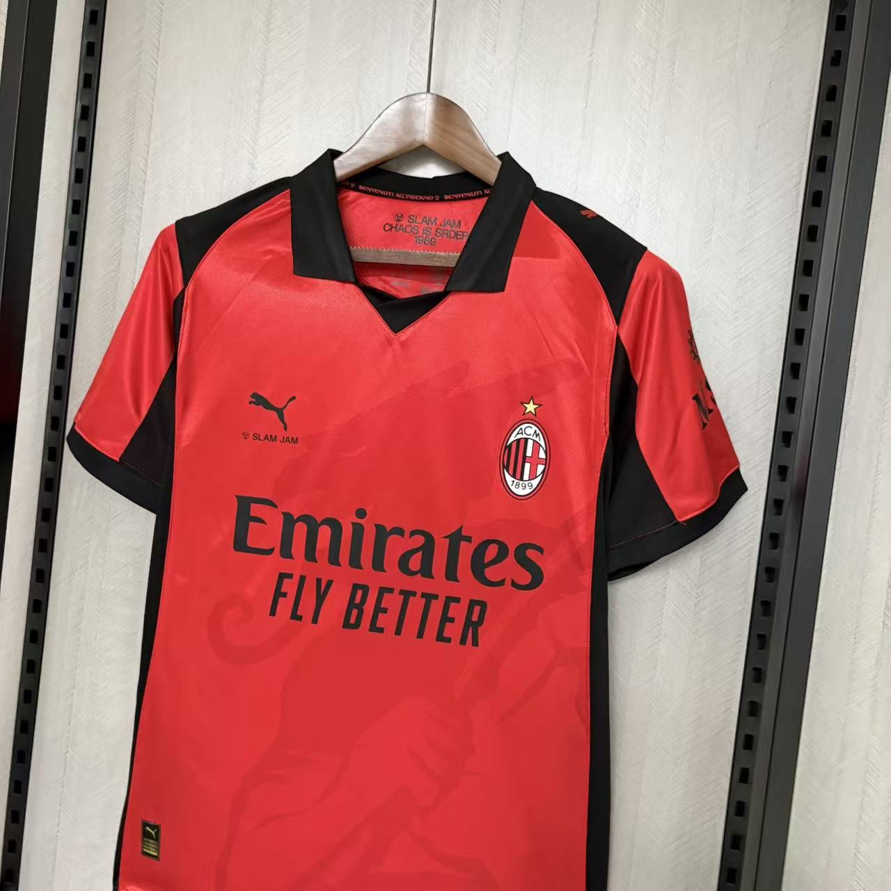 Camiseta Milan Quarta - Special Edition Slam Jam 2026/27 - roja