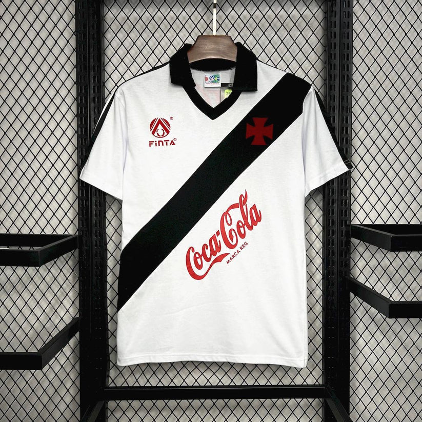 Camiseta Retro Vasco da Gama 1989/90 - blanca