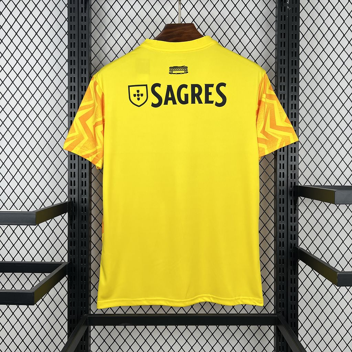 Camiseta S L B retro away AMARILLA 2022/23