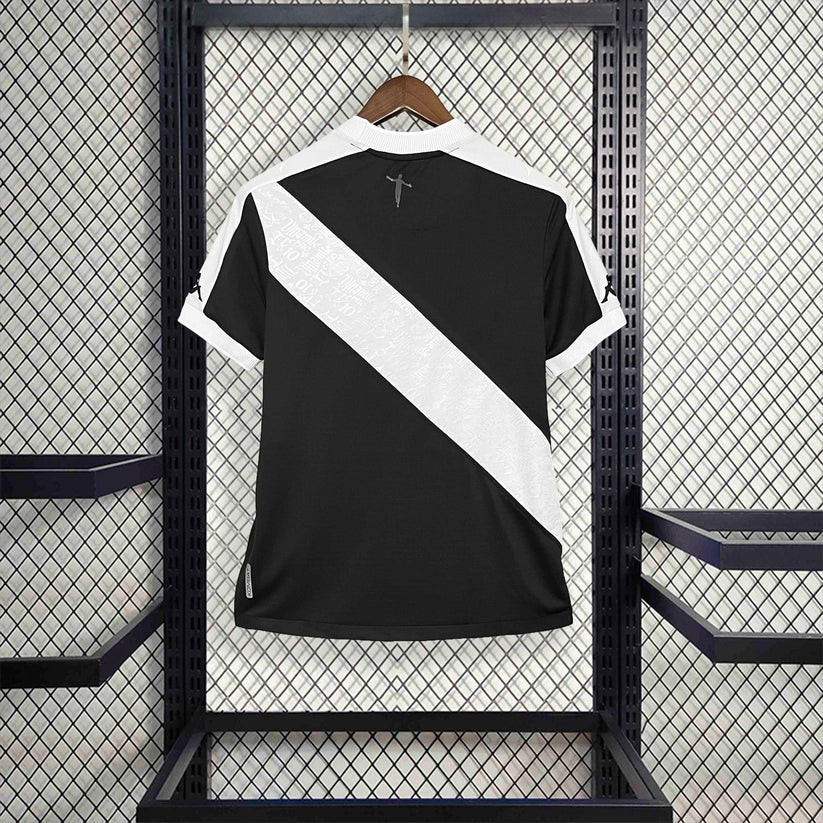 Camiseta Vasco da Gama negra Home 2024/25 - FEMENINA