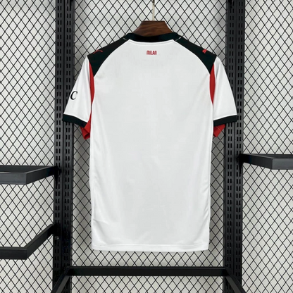 Camiseta Milan blanca alternativa 2025/26