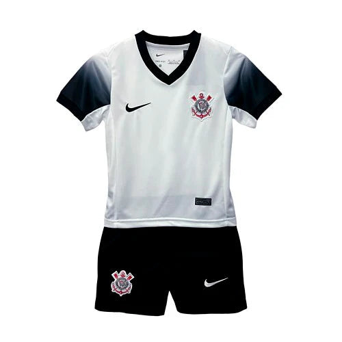 Conjunto Infantil Corinthians blanco 2024/25