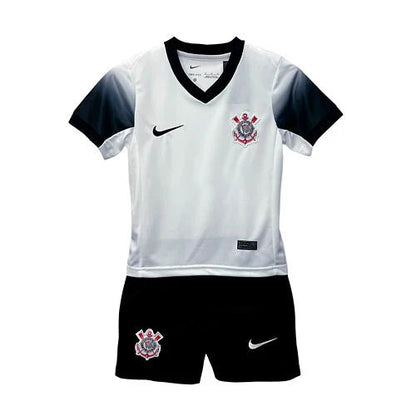 Conjunto Infantil Corinthians blanco 2024/25