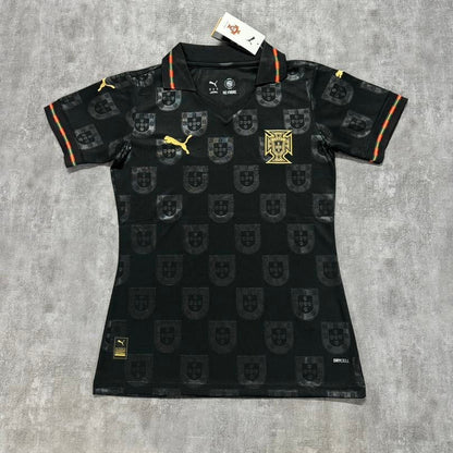 Camiseta Femenina Selección Portugal Edición Especial pantera negra EUSÉBIO 2026/27