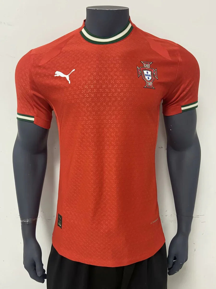 Camiseta Portugal roja local 2025 Jugador