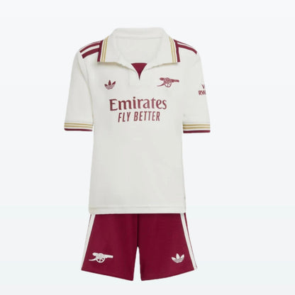 Conjunto Infantil third blanco 2025/26