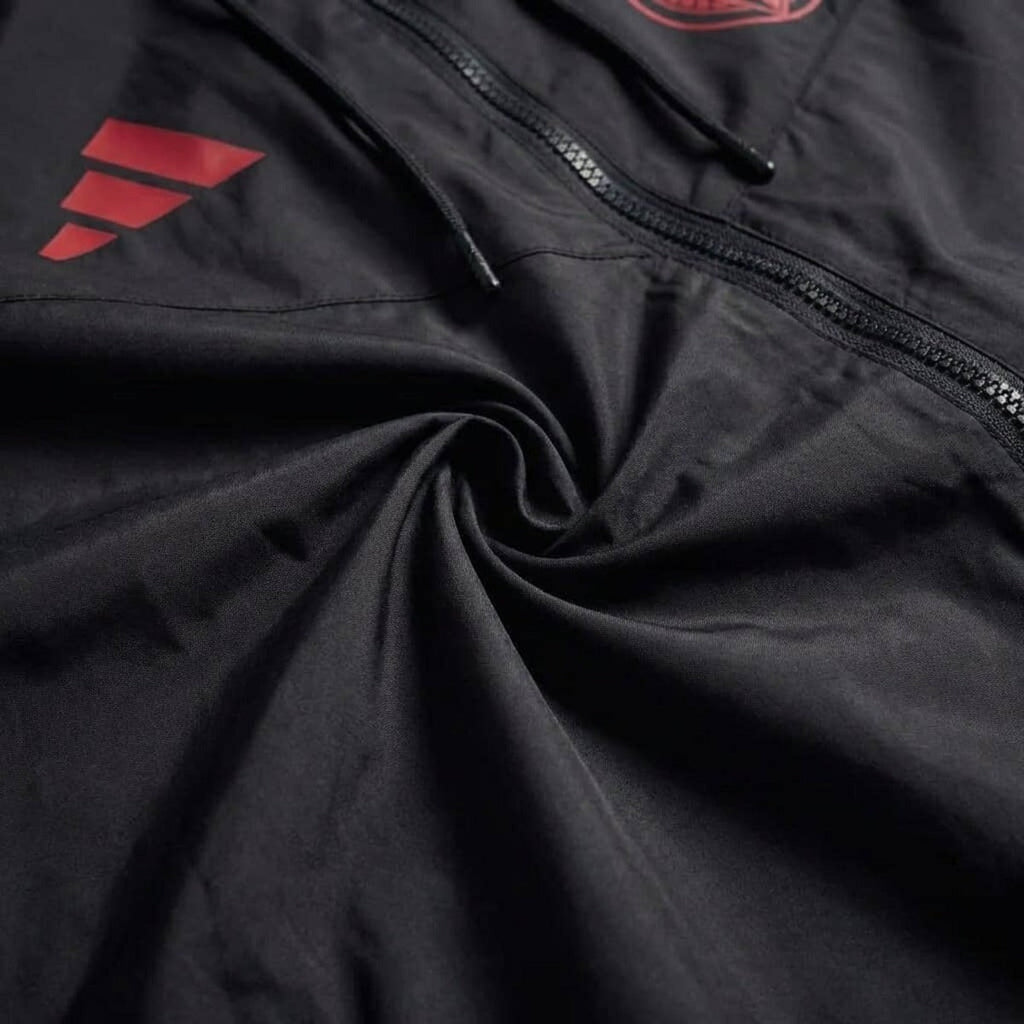 Chaqueta negro 2026/27 cortavientos cierre completo