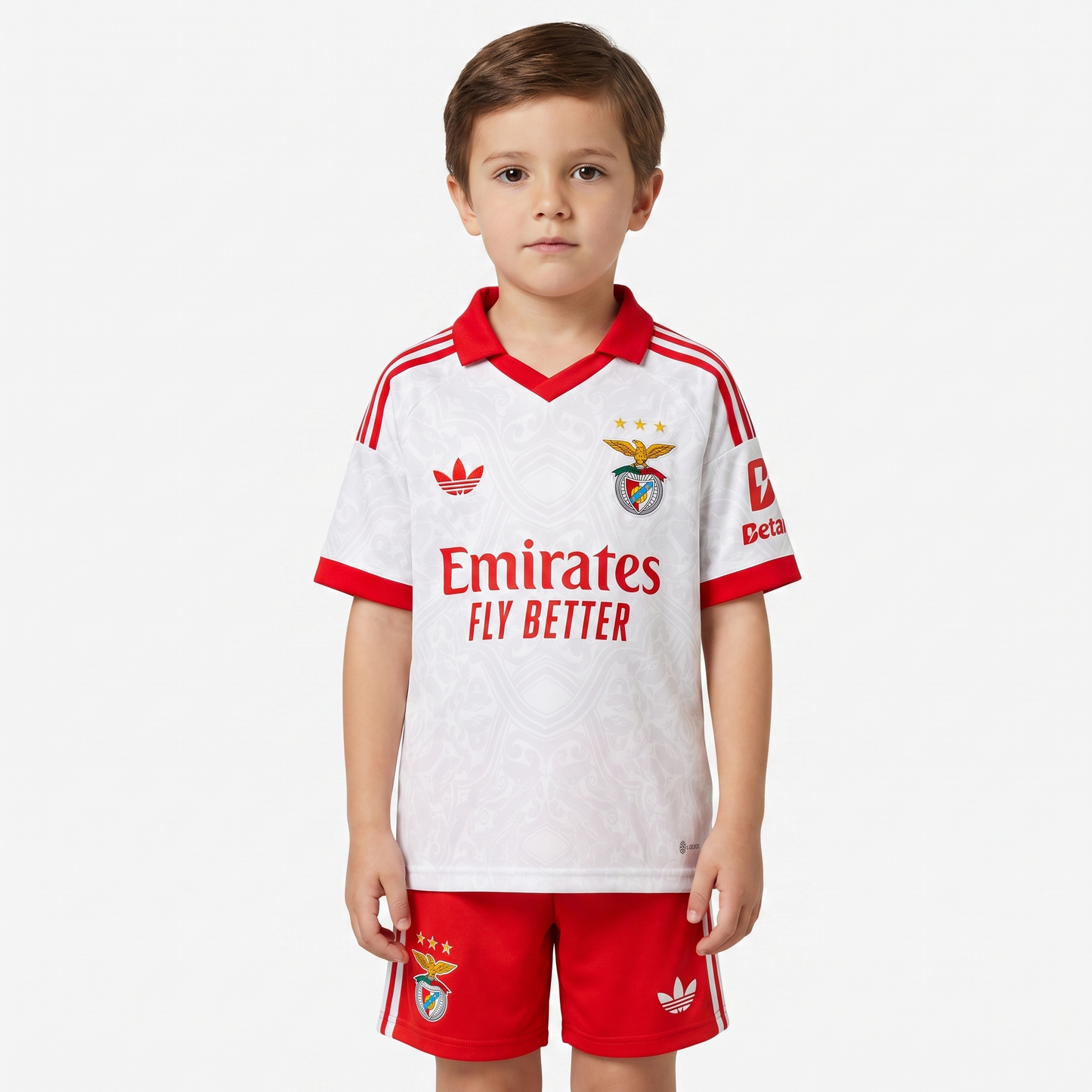 Conjunto infantil águila originals alternativa blanca 2026/27 - LANZAMIENTO [preventa: 11 a 22 días hábiles]