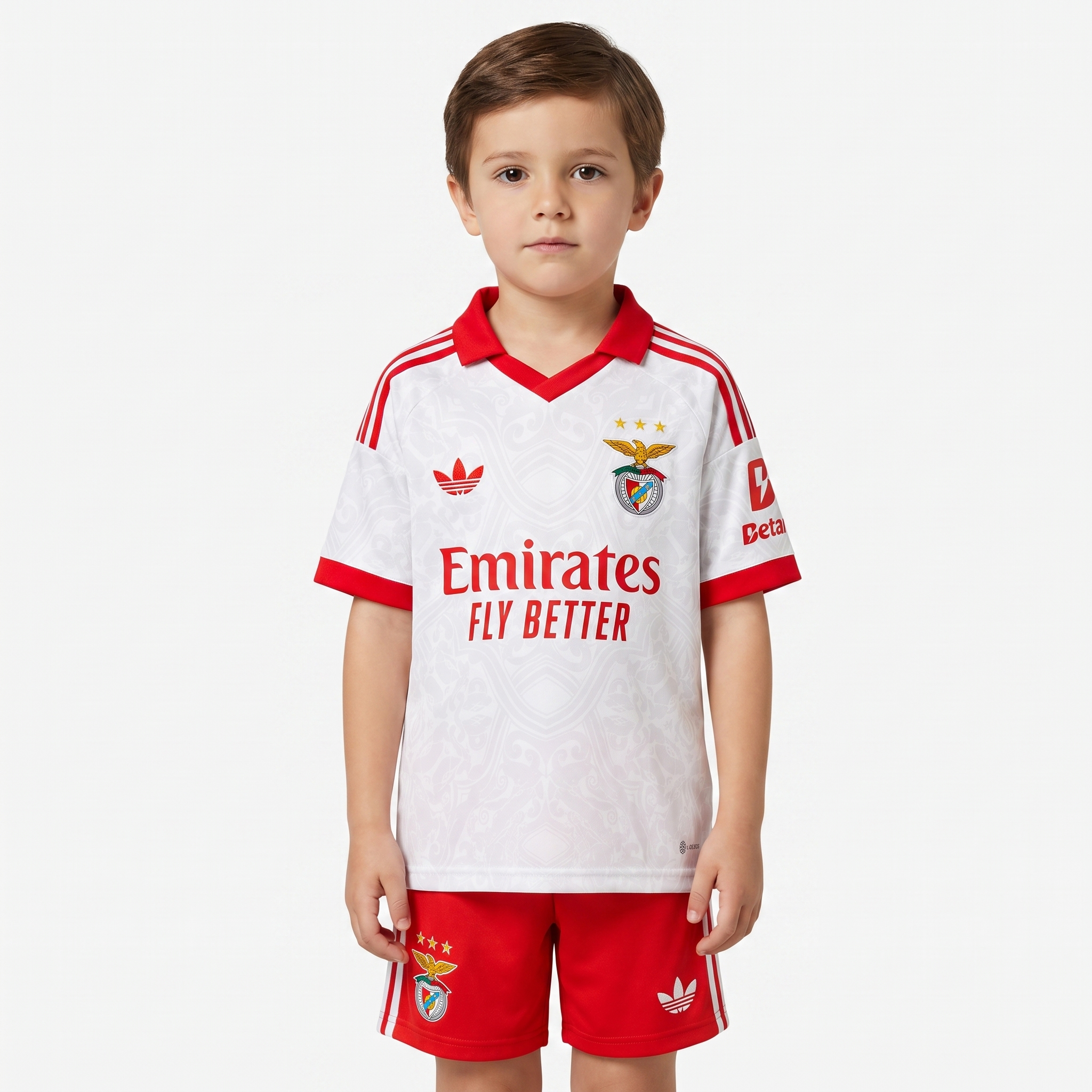 Conjunto infantil águila originals alternativa blanca 2026/27 - LANZAMIENTO [preventa: 11 a 22 días hábiles]