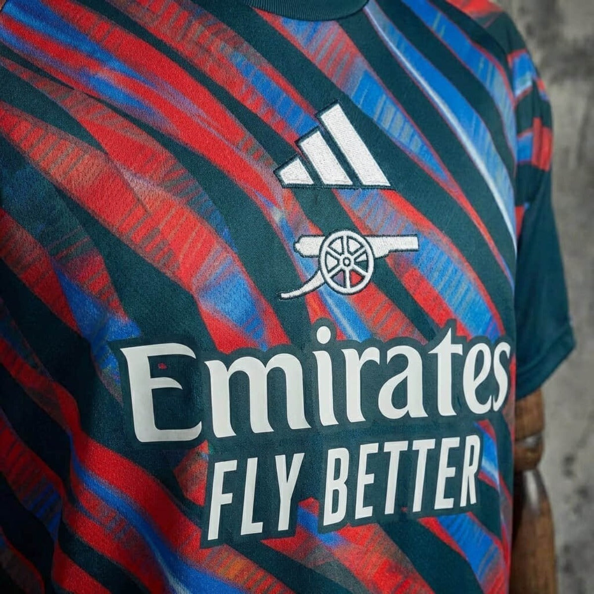 Camiseta Arsenal pre-partido 2026/27