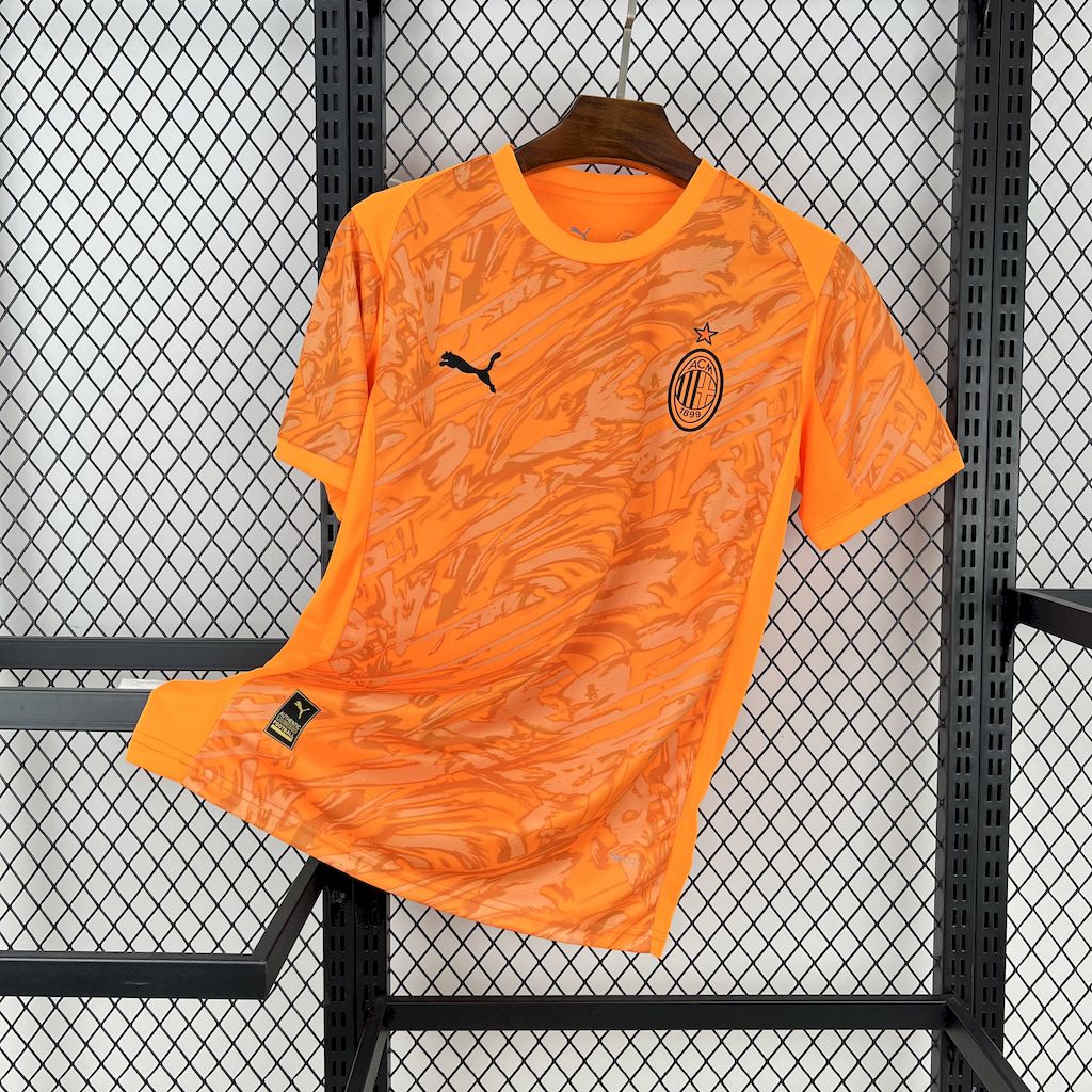 Camiseta Milan alternativa naranja 2025/26