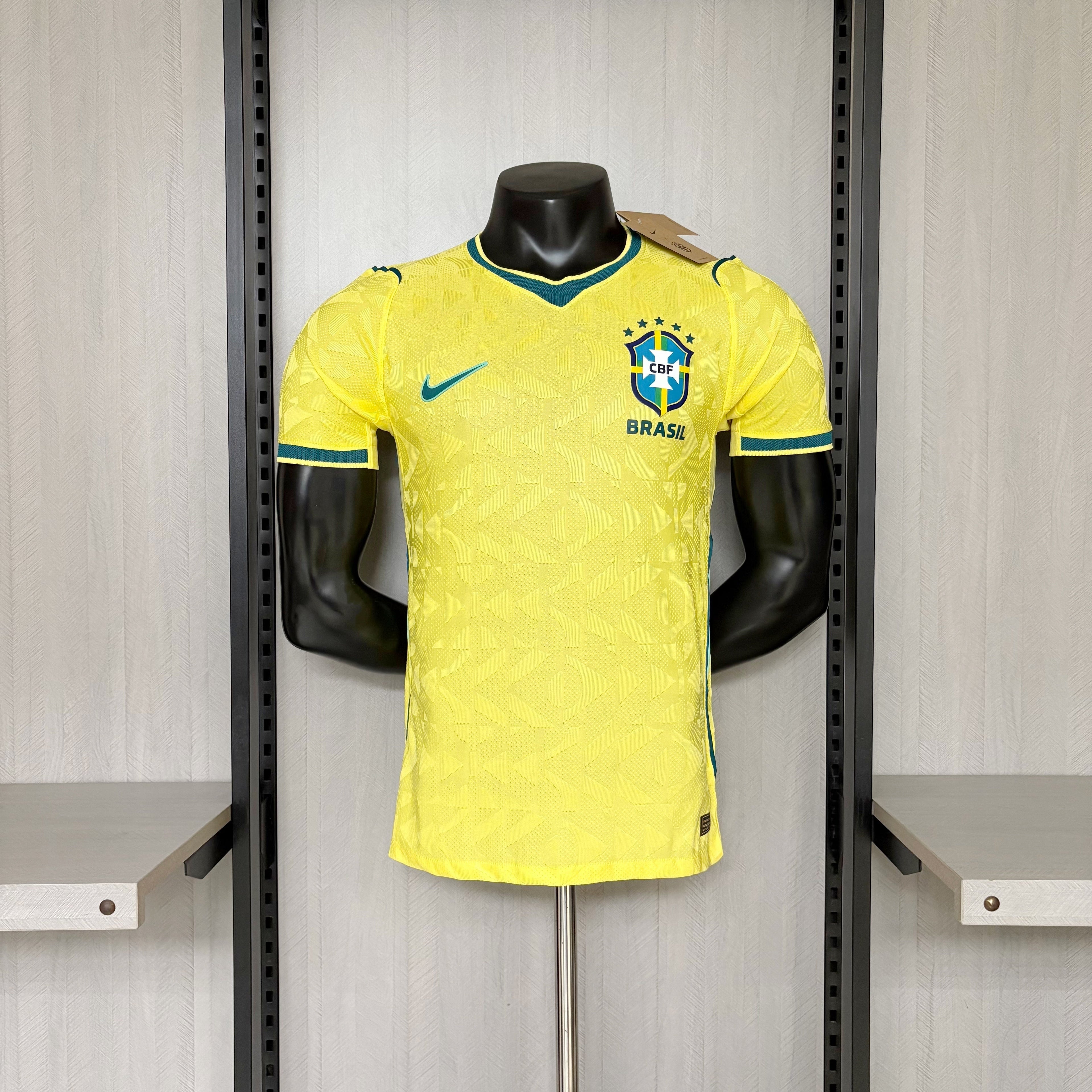 Camiseta Brasil principal copa del mundo 2026 amarilla - PLAYER