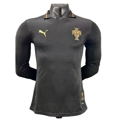 Camiseta Selección Portugal MANGA LARGA edición especial pantera negra EUSÉBIO 2026/27 PLAYER - AUTHENTIC