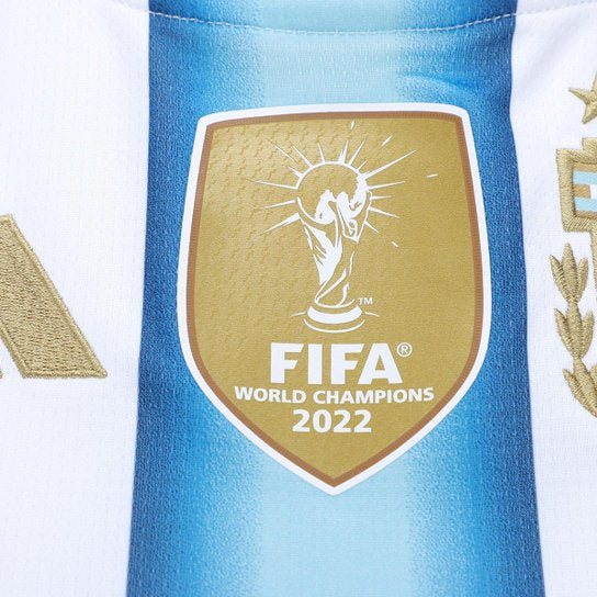 Camiseta FEMENINA Argentina principal azul y blanca - Copa del Mundo 2026