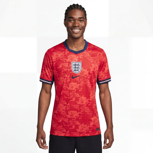 Camiseta Selección de Inglaterra alternativa roja - Copa del Mundo 2026