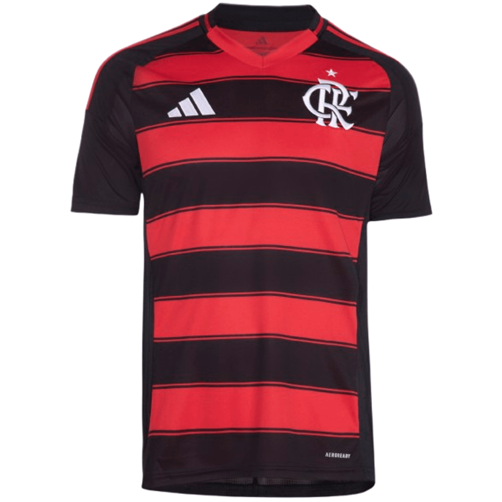 Camiseta Flamengo Roja Home 2025/26