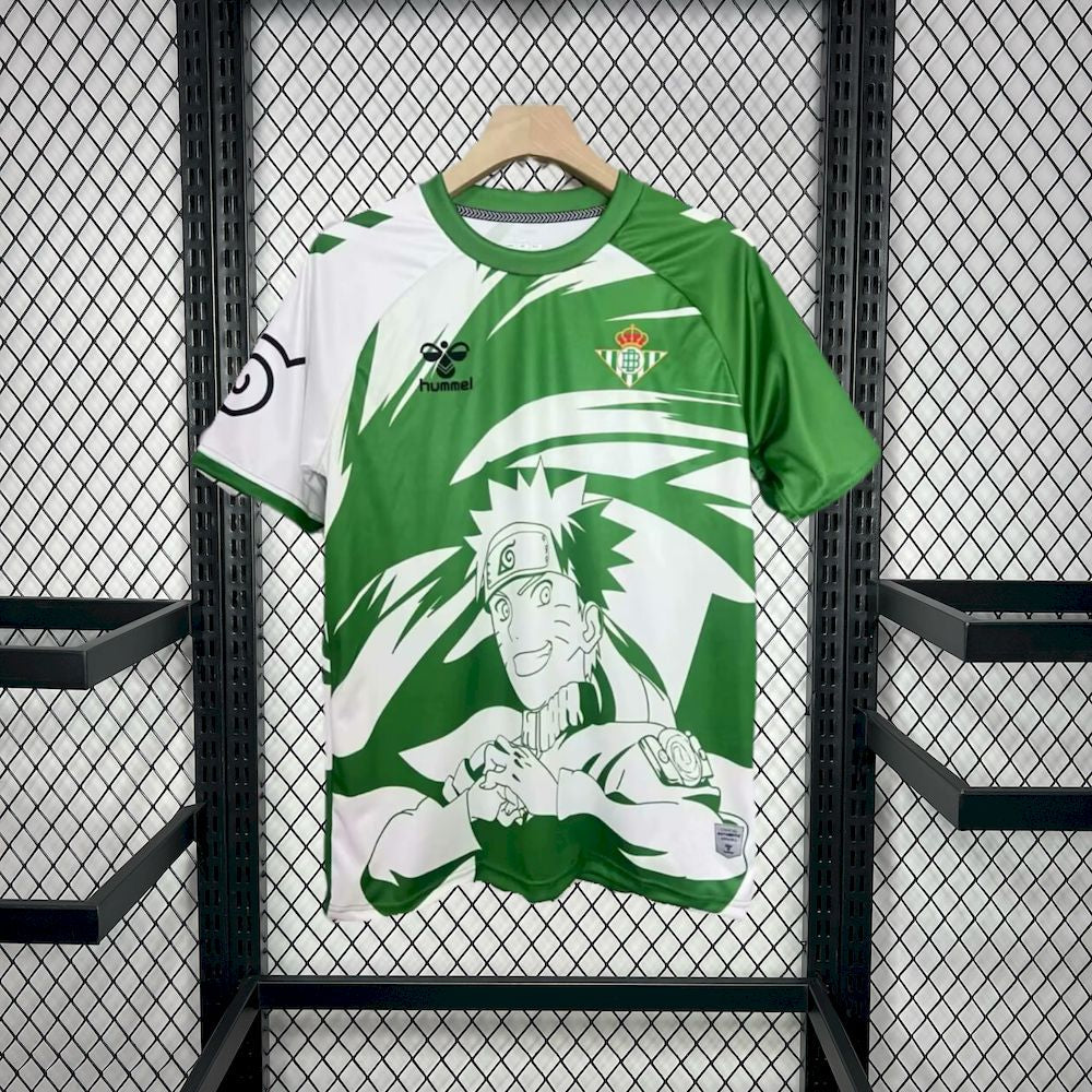 Camiseta Real Betis verde 2025/26 - Naruto