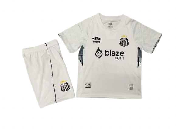 Conjunto Infantil Santos blanco 2024/25 Home