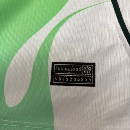 Camiseta Selección de Nigeria Away blanca/verde - Copa del Mundo 2026