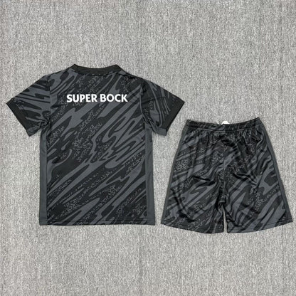 Conjunto infantil portero negro 2025/26