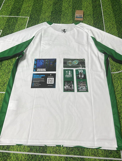 Camiseta leão concept blanca y verde 2025/26