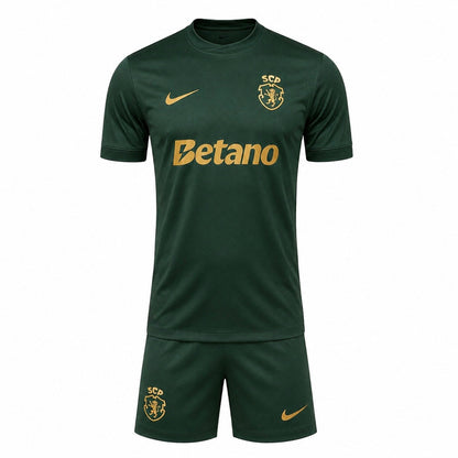Conjunto infantil S C P conmemorativa 120 años verde 2026/27 - [preventa: 11 a 22 días hábiles]