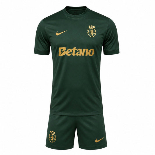 Conjunto infantil S C P conmemorativa 120 años verde 2026/27 - [preventa: 11 a 22 días hábiles]