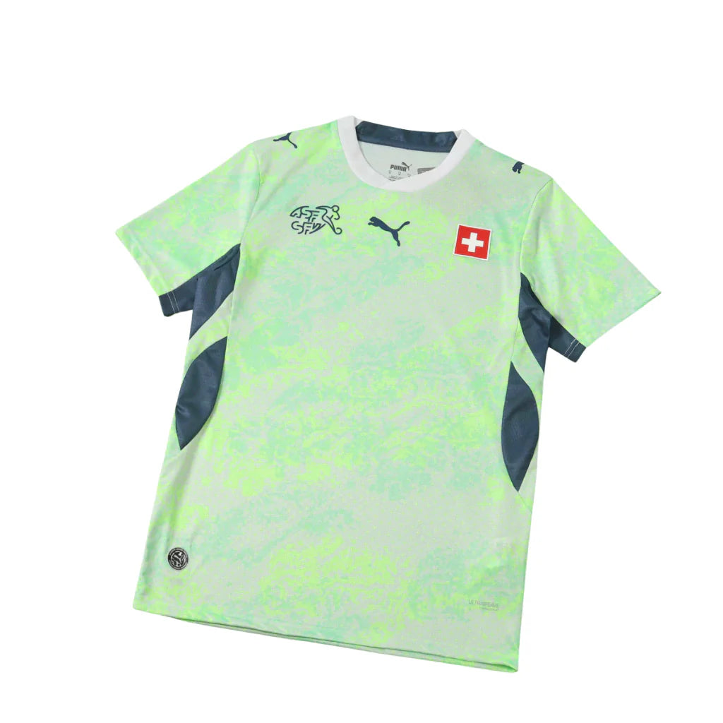 Camiseta Selección de Suiza alternativa verde - Copa del Mundo 2026