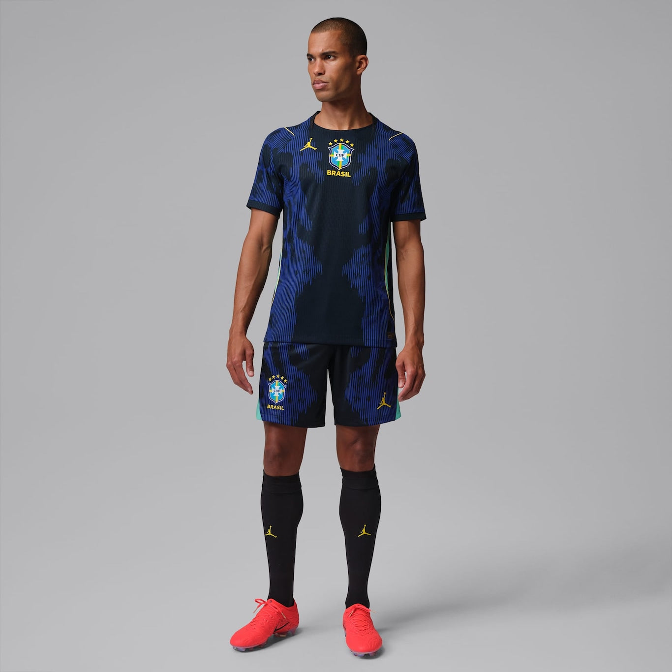 Camiseta Brasil alternativa Copa del Mundo 2026 - azul