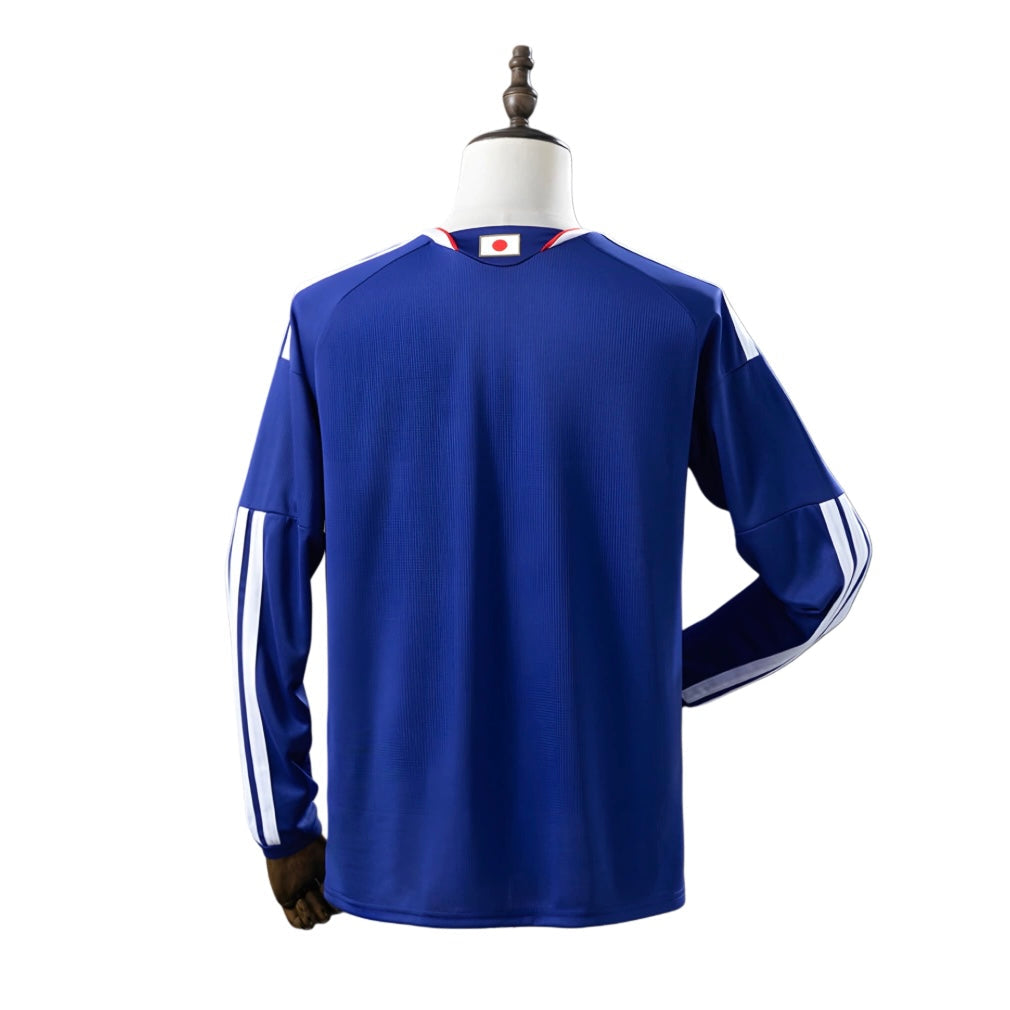 Camiseta Selección de Japón MANGA LARGA principal azul - Copa del Mundo 2026