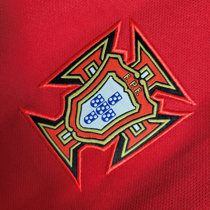 Camiseta Portugal roja retro 2016/17