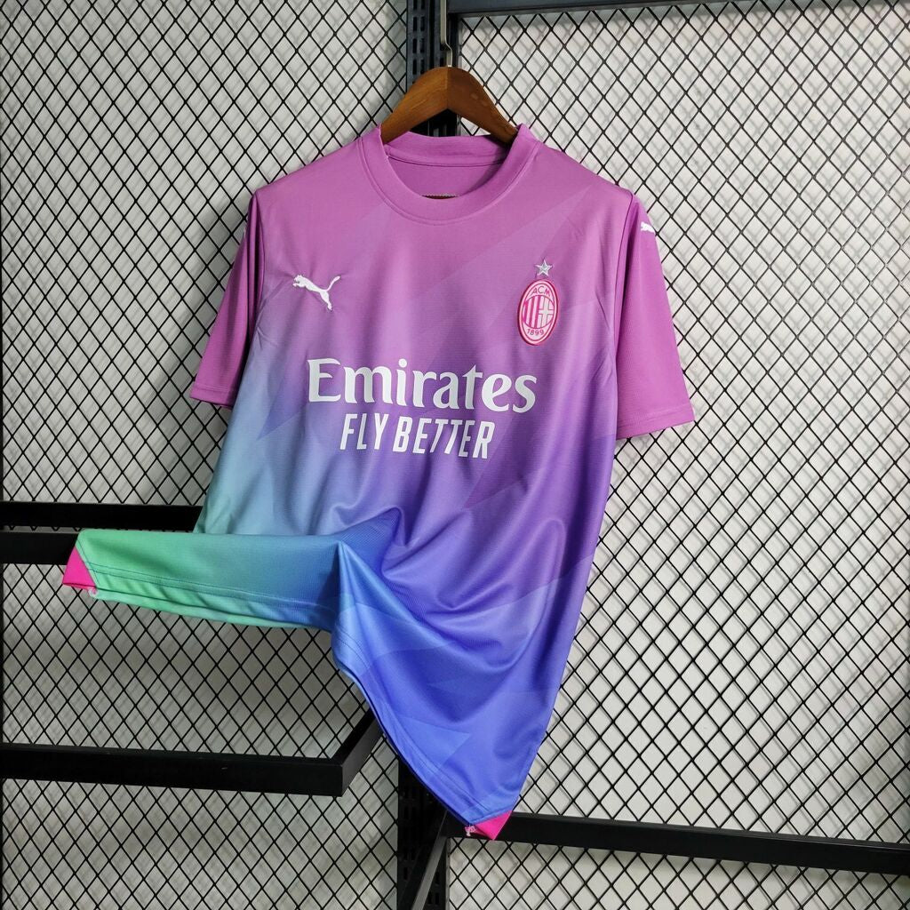 Camiseta Milan rosa Tercera 2023/24