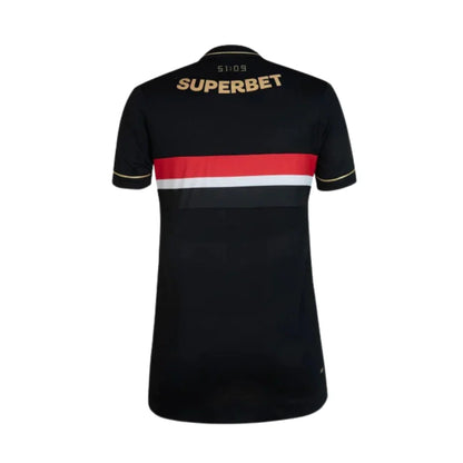 Camiseta São Paulo negra alternativa 2025/26 - FEMENINA